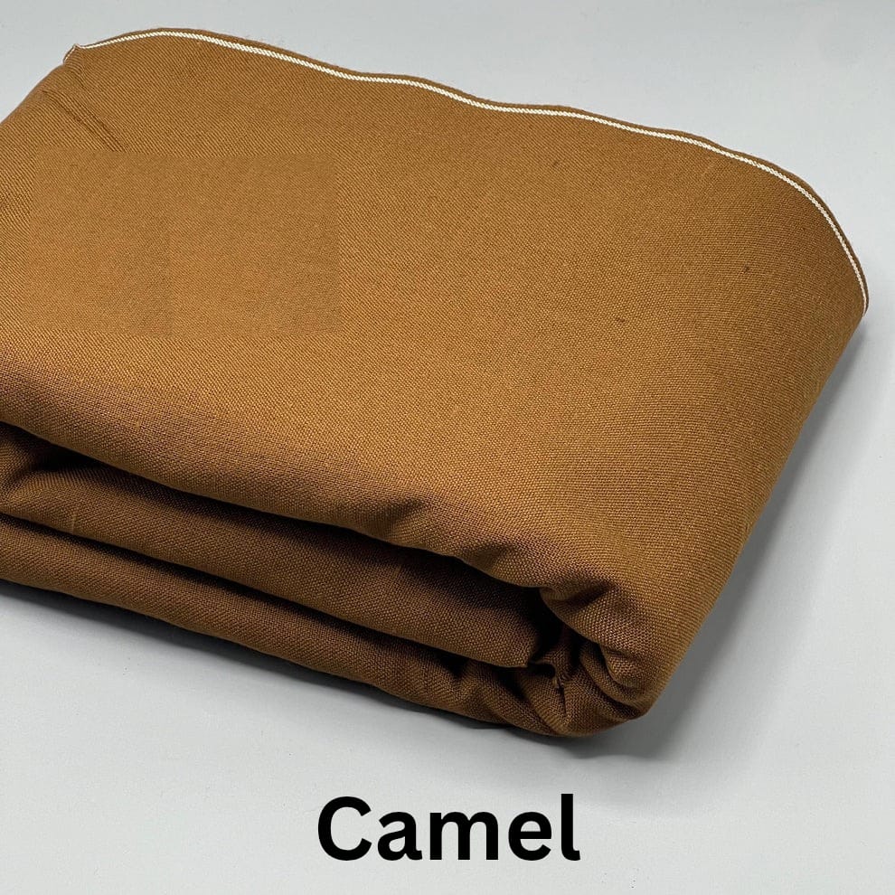 Charsadda Handmade Kadhar For Men 100% Pure Wool ( Camel )