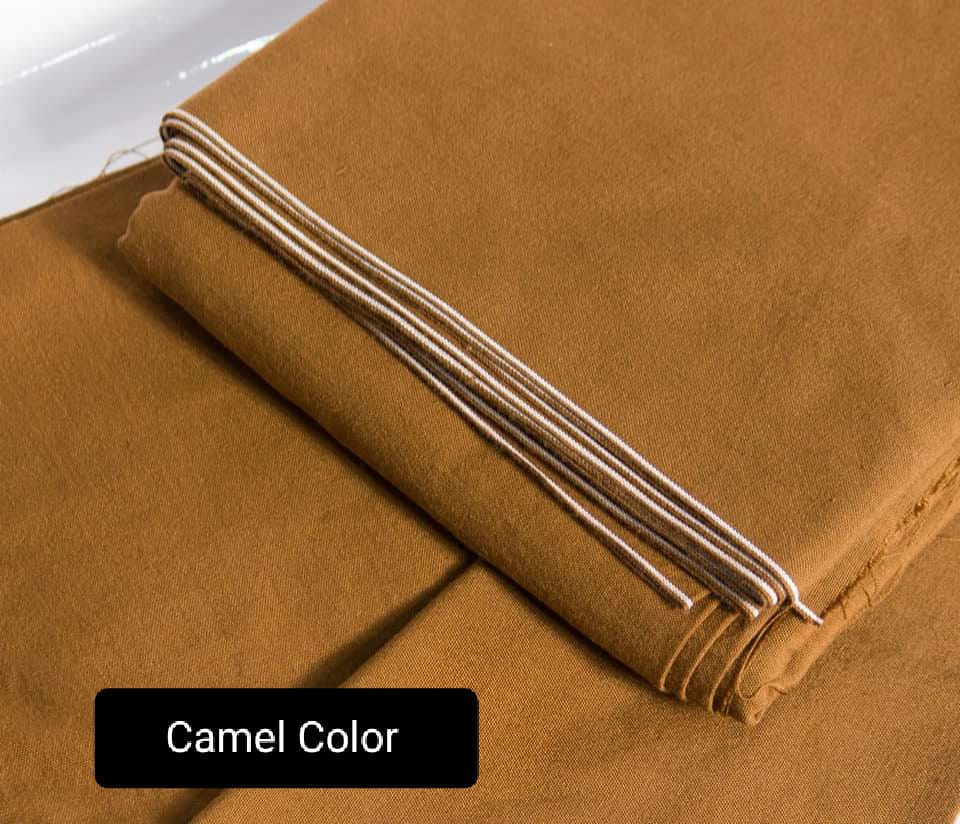 Charsadda Handmade Kadhar For Men 100% Pure Wool ( Camel )