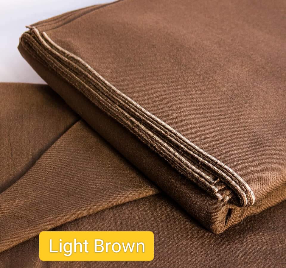 Charsadda Handmade Kadhar For Men 100% Pure Wool ( Light brown  )