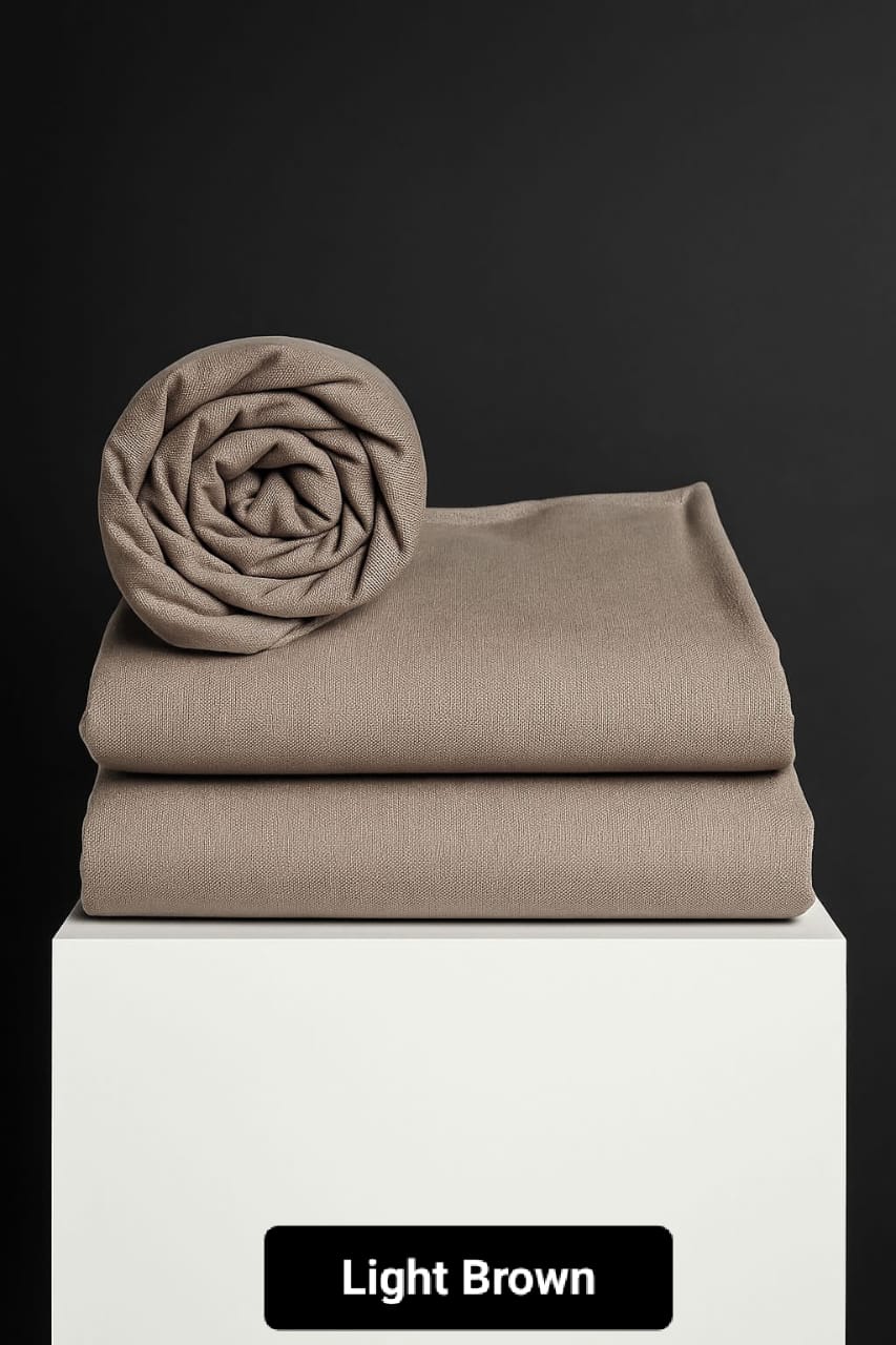 Charsadda Handmade Kadhar For Men 100% Pure Wool ( Light brown  )