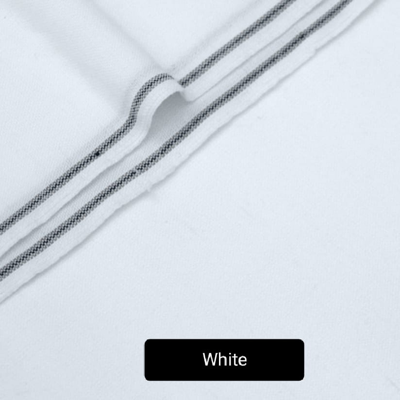 Charsadda Handmade Kadhar For Men 100% Pure Wool (White )