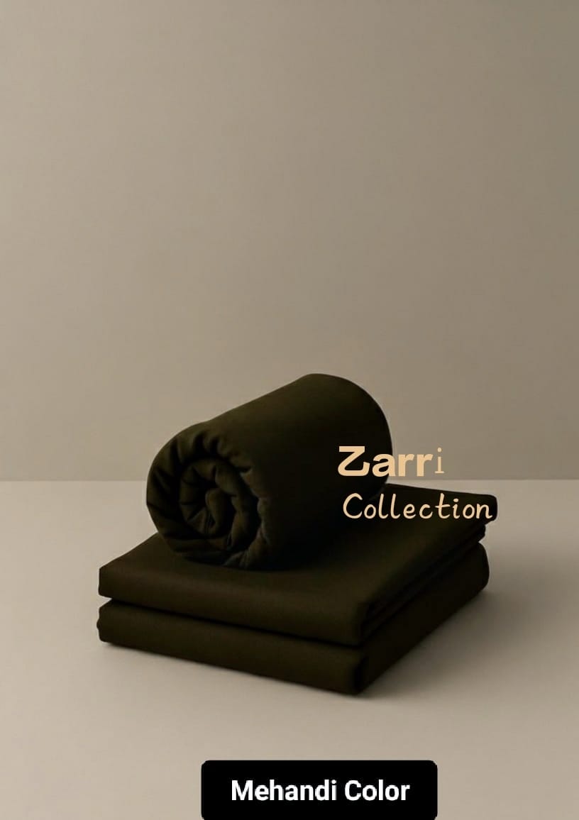 Charsadda Handmade Kadhar For Men 100% Pure Wool ( Mehndi   )